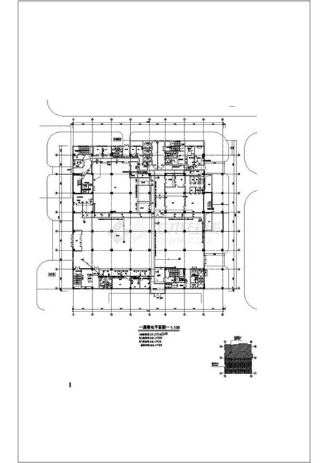 大型医院弱电智能化电气施工图纸（含楼宇自控）_医疗建筑_土木在线