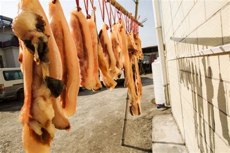 信阳腊肉土豪在郑州一大桥上晒数百斤腊肉 绵延200米 - 信阳之窗 - 河南一百度