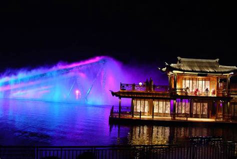《印象西湖》大型山水实景演出 广东拓森灯光音响设备有限公司