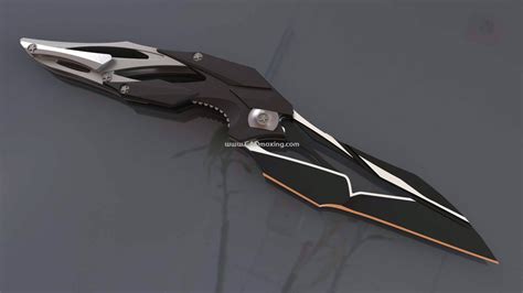 折叠式匕首 – CAD模型网