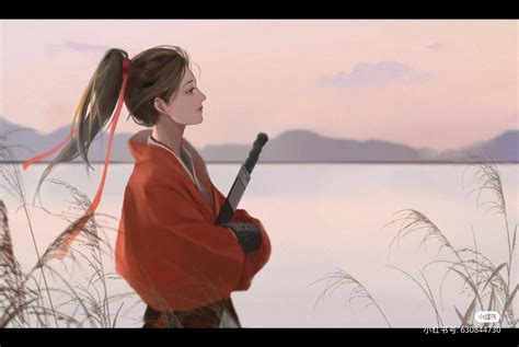 女侠妆容甜美女生头像