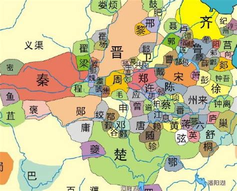 东周地图图片