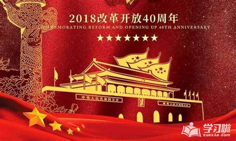改革开放40周年宣传展板图片下载_红动中国