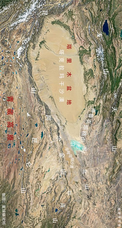 罗布泊地图图片