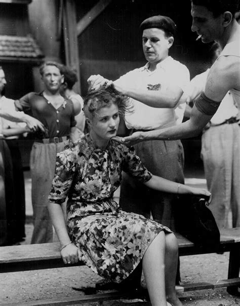 图说海外：一夜之间，上万法国女人被剃光头，甚至还被男人拉出去游街|德军|纳粹_新浪新闻