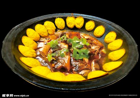 铁锅炖鱼,中国菜系,食品餐饮,摄影,汇图网www.huitu.com