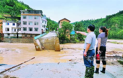 高清：暴雨南北夹击广西 多地洪涝成灾|手机广西网