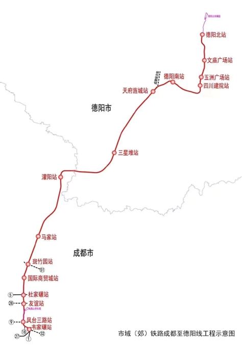 全长近71公里 成都至德阳市域铁路S11线启动建设_手机新浪网