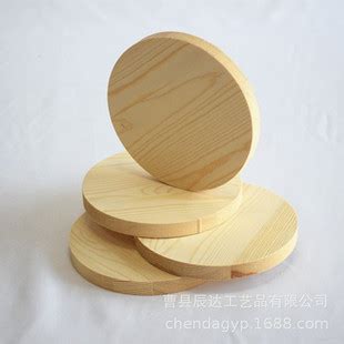 松木木片圆木片实木圆形木片DIY模型制作材料装饰圆木片批发-阿里巴巴