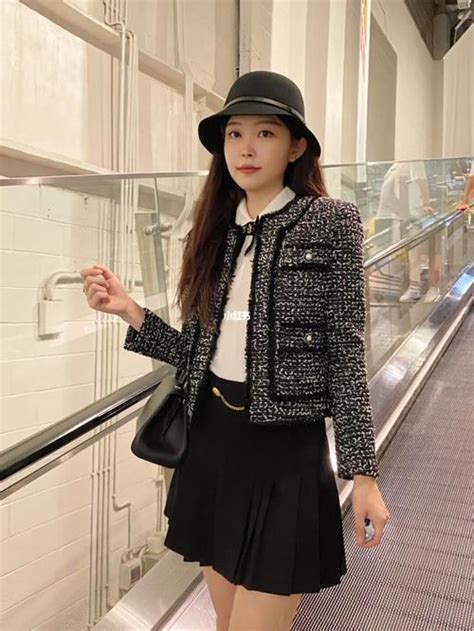 熊黛林小香风穿搭图片