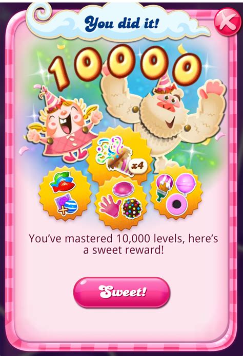 🔟🏆 Level 10 000 in Candy Crush Saga is here! Claim your exclusive badge ...