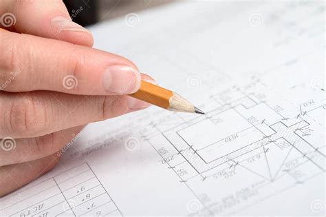 Construction Plan stock photo. Image of design, close - 22968854