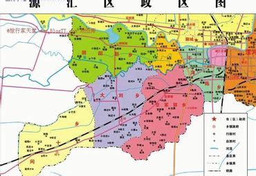 河南省漯河市旅游地图 - 漯河市地图 - 地理教师网