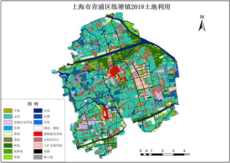 上海市青浦区土地利用数据-地理遥感生态网