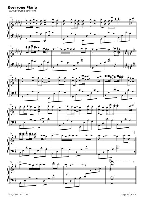 老鼠爱大米五线谱预览4-钢琴谱文件（五线谱、双手简谱、数字谱、Midi、PDF）免费下载