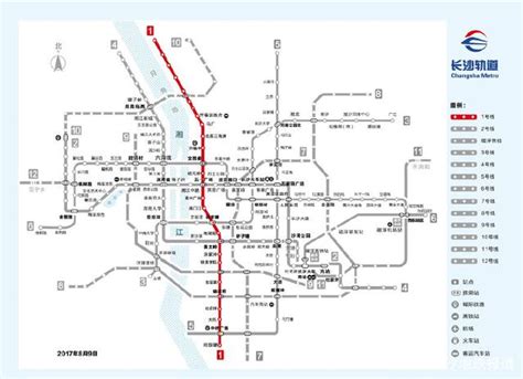 长沙地铁8号线线路图- 长沙本地宝