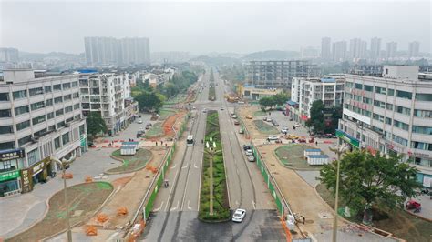 更优化！更美观！安居城区这条道路改造提升中—— - 遂宁市人民政府