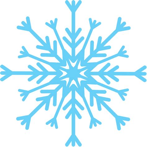 冬季雪花符号 Snowflake Winter Symbol素材 - Canva可画