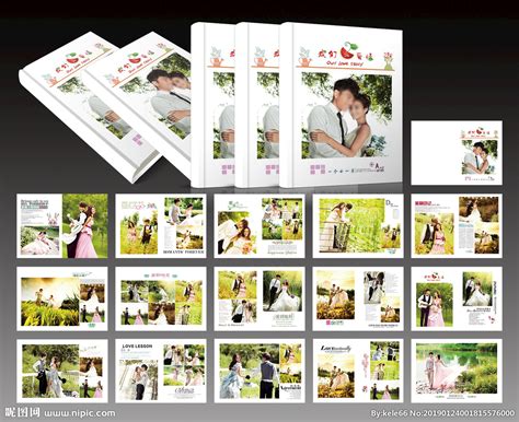 婚纱影楼相册设计图__画册设计_广告设计_设计图库_昵图网nipic.com