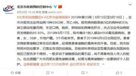 北京H5N6禽流感病例最新消息，H5N6禽流感症状有哪些该如何防护_社会新闻_海峡网