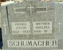 Paulina Ruder Schumacher (1866-1935): homenaje de Find a Grave