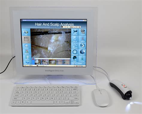 电脑型毛发检测仪高清头皮头发分析仪智能毛囊分析仪器头发检测仪-阿里巴巴