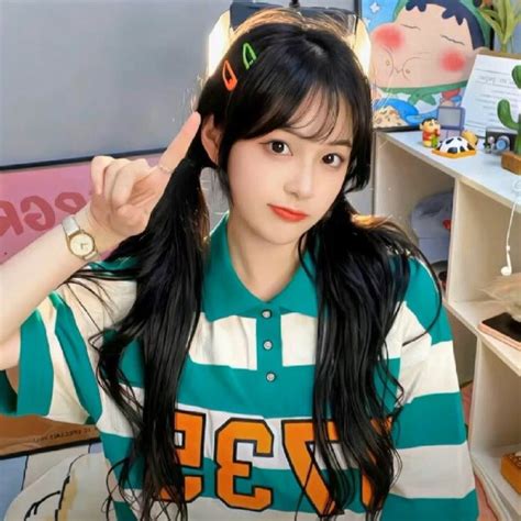 女生真人森系可爱图片
