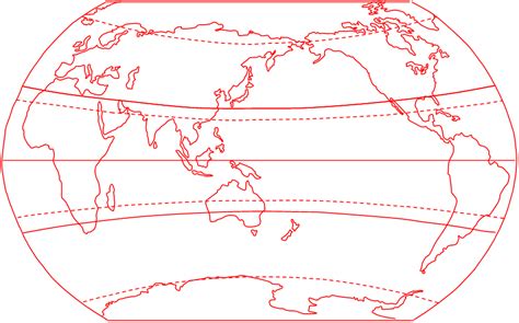 世界轮廓空白地图_空白地图_初高中地理网