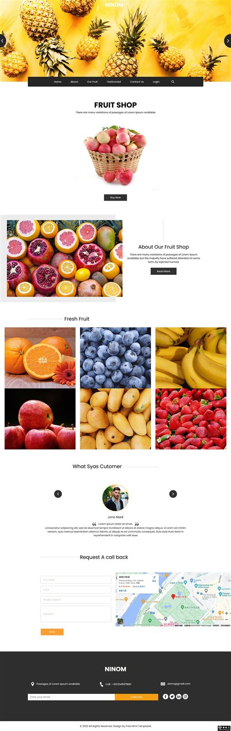 水果网站企业网站欣赏_网页设计_找灵感_设计先锋网