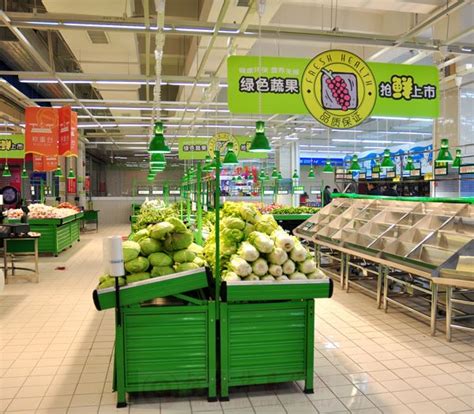 重庆超市装修设计效果图/超市装修案例/超市室内规划_重庆鼎庭装饰-站酷ZCOOL