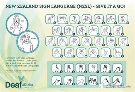 新西兰百科 | 新西兰官方语言手语NZSL