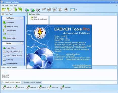 DAEMON Tools Pro Advanced 4.41 Free Download Full Version | PCs Place