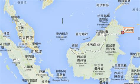 马来西亚位置地图图片 马来西亚位置地图图片