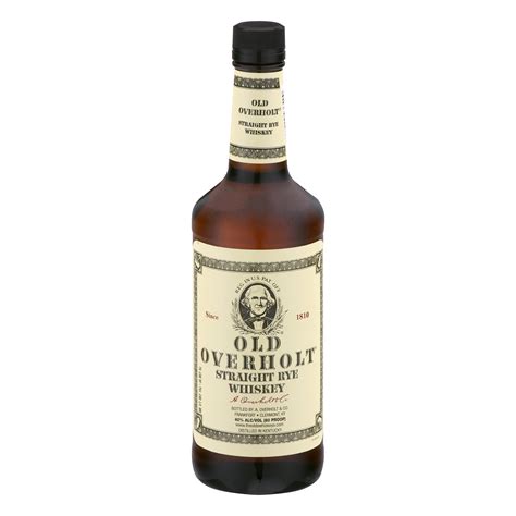 OLD OVERHOLT RYE WHISKEY 86° proof 750ml - Dixie Liquor