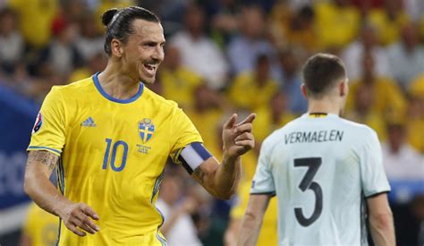 欧洲杯E组：伊布破门被吹铁腰建功 瑞典0-1比利时出局 - 体育 - 华西都市网新闻频道
