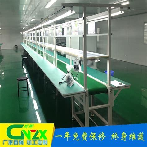 深圳PVC长条工作台皮带流水输送线防静电皮带流水线-阿里巴巴