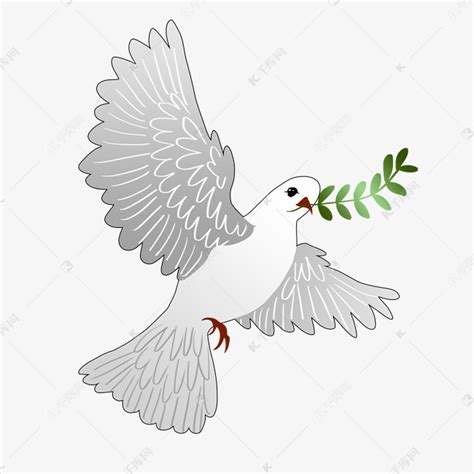 白色和平鸽和平日图片素材免费下载 - 觅知网