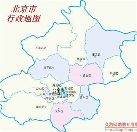 北京市地图高清大图_北京市行政区划