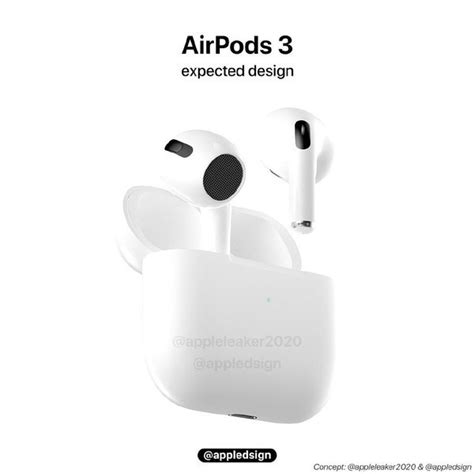 AirPods3曝光，外观设计类似Pro，明年发布_苹果 AirPods Pro_健康生活家电新闻-中关村在线