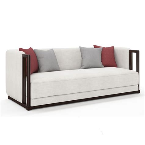 新中式三人沙发定制，中式实木沙发定制，现代中式沙发高端定制厂家_儒匠家具