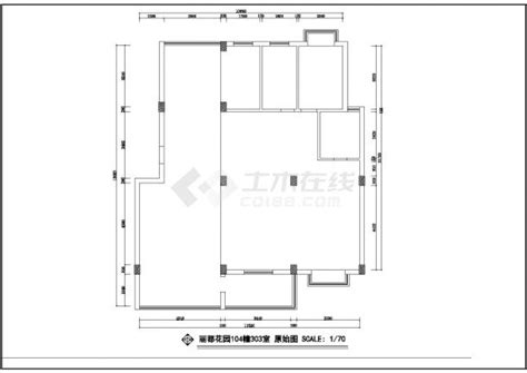 邯郸市某高档小区住宅楼装修设计CAD图纸_居住建筑_土木在线