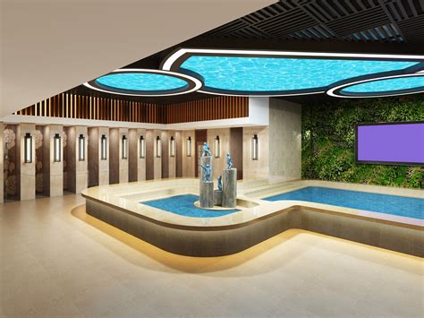 合肥浴池装修洗浴中心装修新颖的设计完美的装修_yx_18225832672-站酷ZCOOL