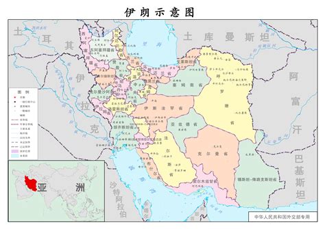 伊朗地图_伊朗地图中文版_伊朗卫星地图