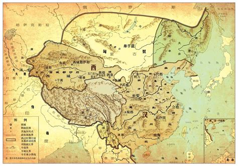 中国历史地图演变图片