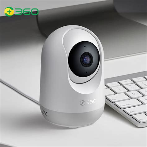 360 智能摄像机 云台版 1080P 网络wifi家用监控高清摄像头 红外夜视 双向通话 360度旋转监控 白色 金典办公-要办公_找金典