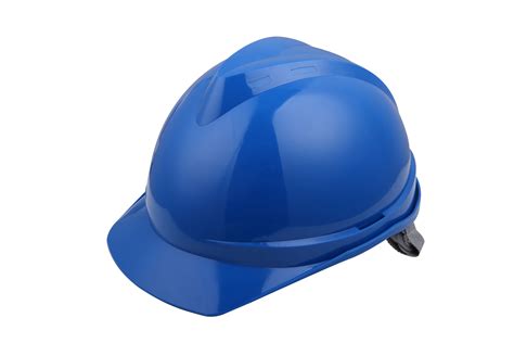 蓝色ABS安全帽 电力作业绝缘安全帽厂家 _河北金能电力科技股份有限公司