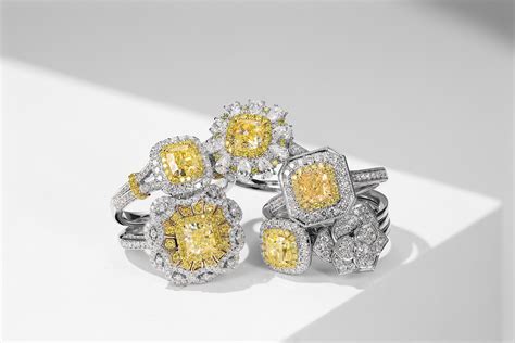 黄钻彩钻两用款戒指1.36ct定制（价格,图片,款式）-我爱钻石网官网