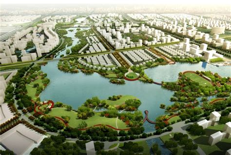 [江苏]南通市经济技术开发区核心区域景观规划（带状，水绿渗透）-城市规划景观设计-筑龙园林景观论坛