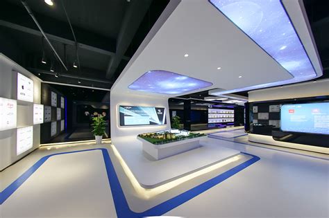 现代科技展览馆前台|空间|家装设计|刘大帅LDS - 原创作品 - 站酷 (ZCOOL)