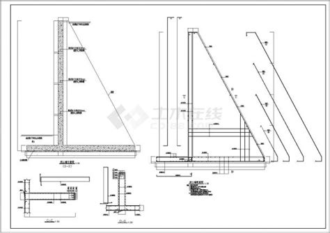 悬臂式挡土墙设计及构造说明2017（CAD）-结构设计说明-筑龙结构设计论坛